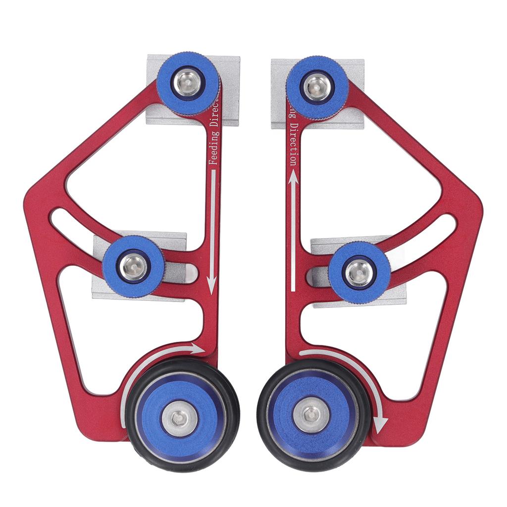 Woodworking Bearing Stock Feeder with Sliding Blocks Table Saw Feed  Roller Featherboard Feedin