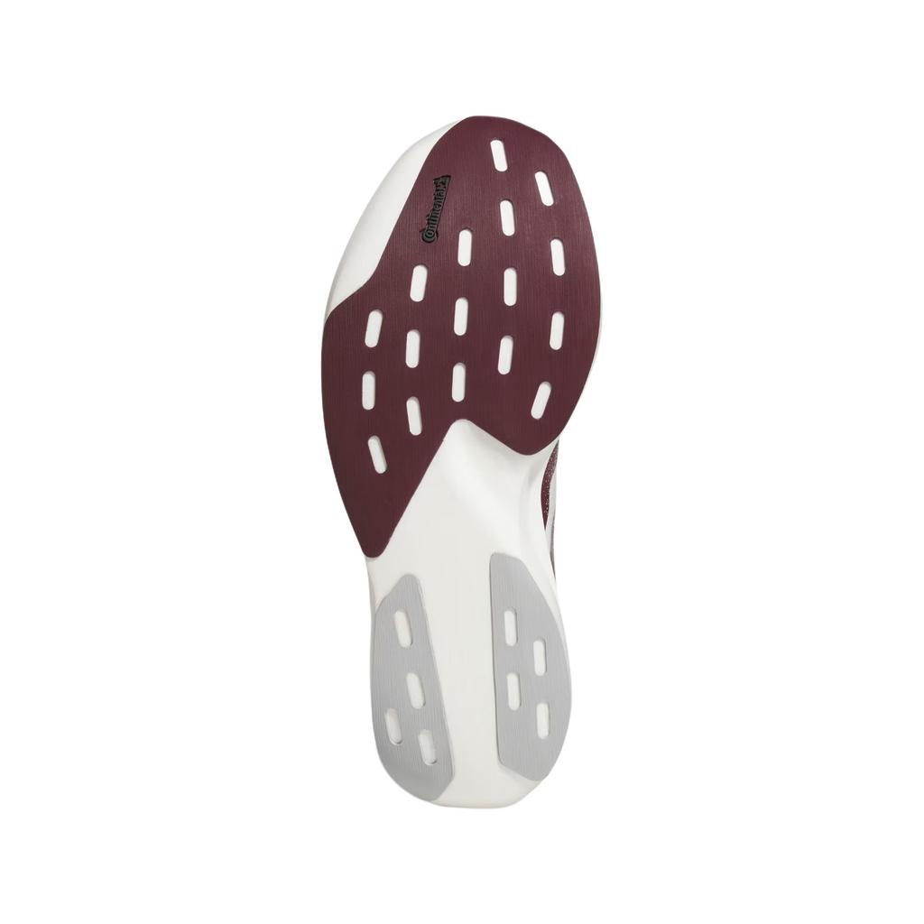 NCAA x adidas Adizero Evo SL Texas A&M Herren Sneaker Weiß Wolkenweiß Team-Burgund JQ4566