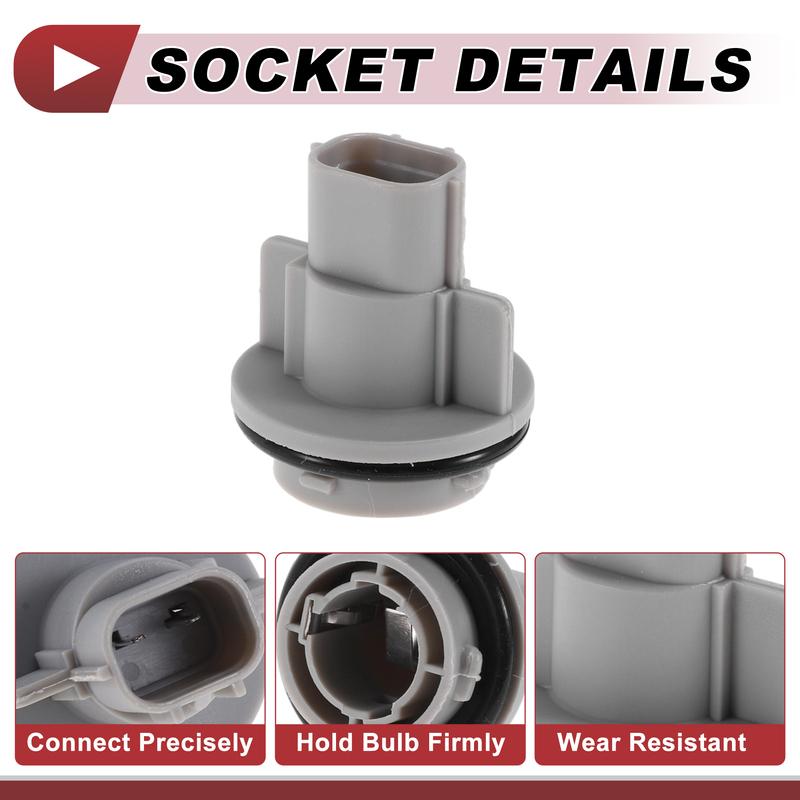 X Autohaux Turn Signal Light Socket Wiring for Honda Civic 2001-2003 No.S09A51064