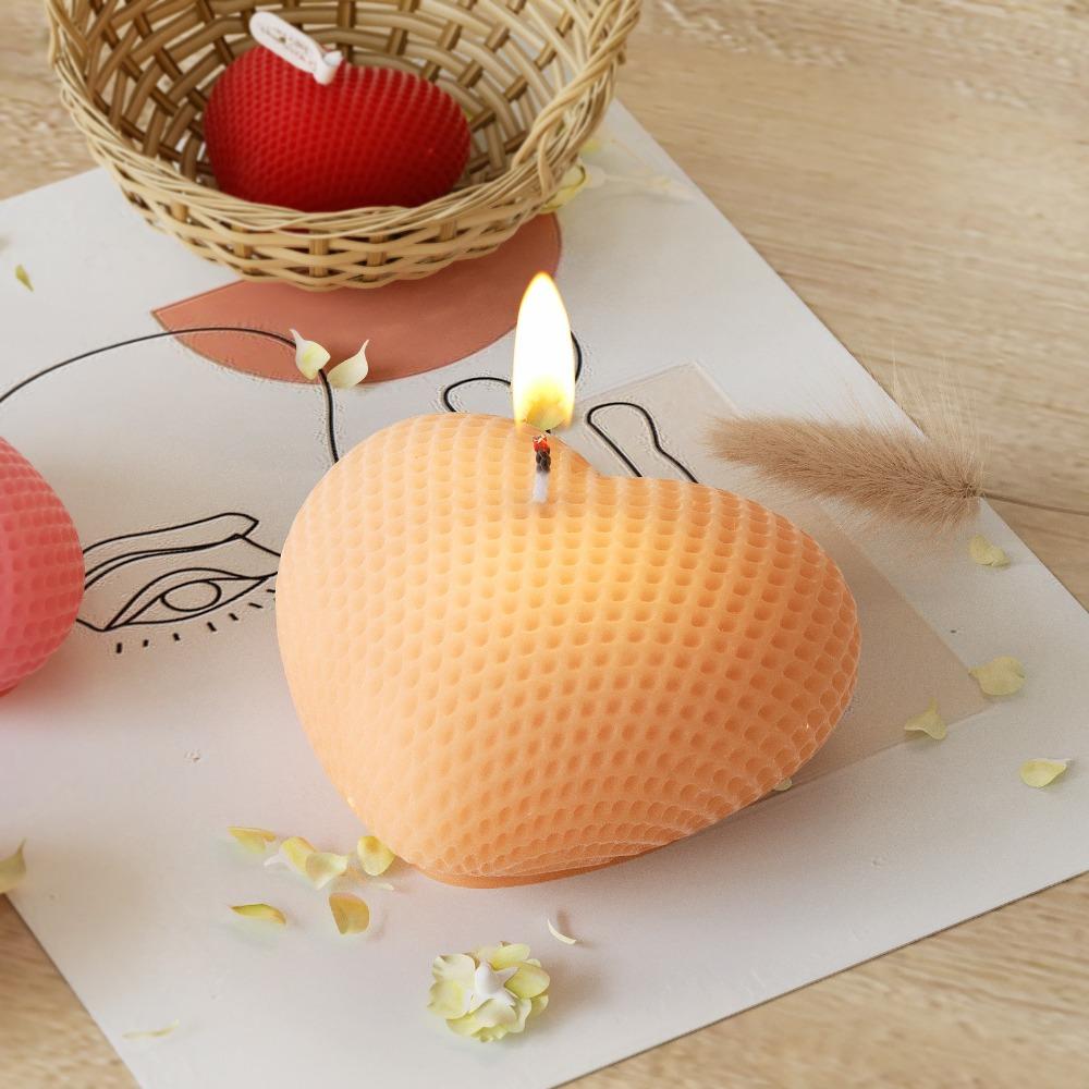 New 3D Heart-shaped Silicone Mold Handmade Easy to Release DIY Woven Love Heart White Cake Baking Tool Valentine's Day Gift