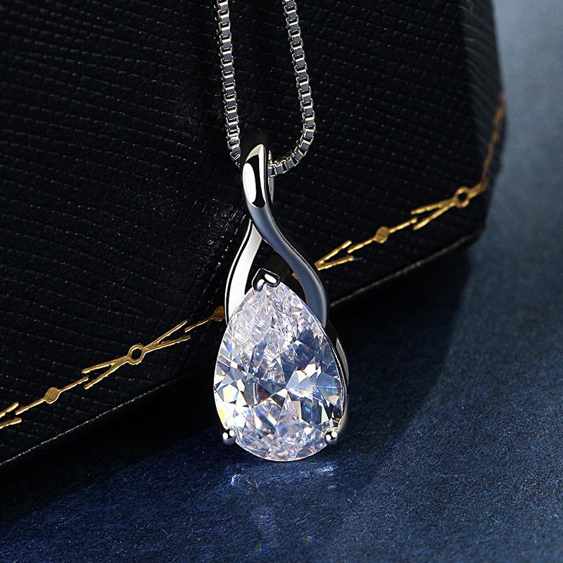 Lindon – collier pendentif en alliage de cuivre et Zircon pour femmes, cadeaux de fête, cadeau à la mode