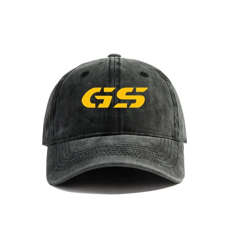 GS Adventure Baseball Caps Distressed Hats Cap Men Women Retro Outdoor Summer Adjustable Hats Leisure Outdoor Sun Protection