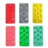 Fruit Shaped Ice Molds Tray Set, Pineapple Silicone Molds for Cocktails Ice, Jelly, Chocolate and Party Dessert Prep