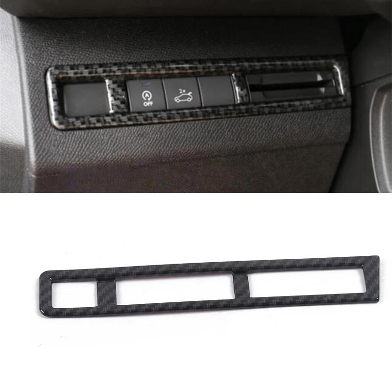 For Peugeot 3008 5008 GT 2017-   ABS Window Lift Switch gear water cup Panel air condition outlet Cover interior Accessories