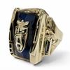 Gran Anillo JOSTEN anillo Universidad 1971 oro 10K hombre Usado