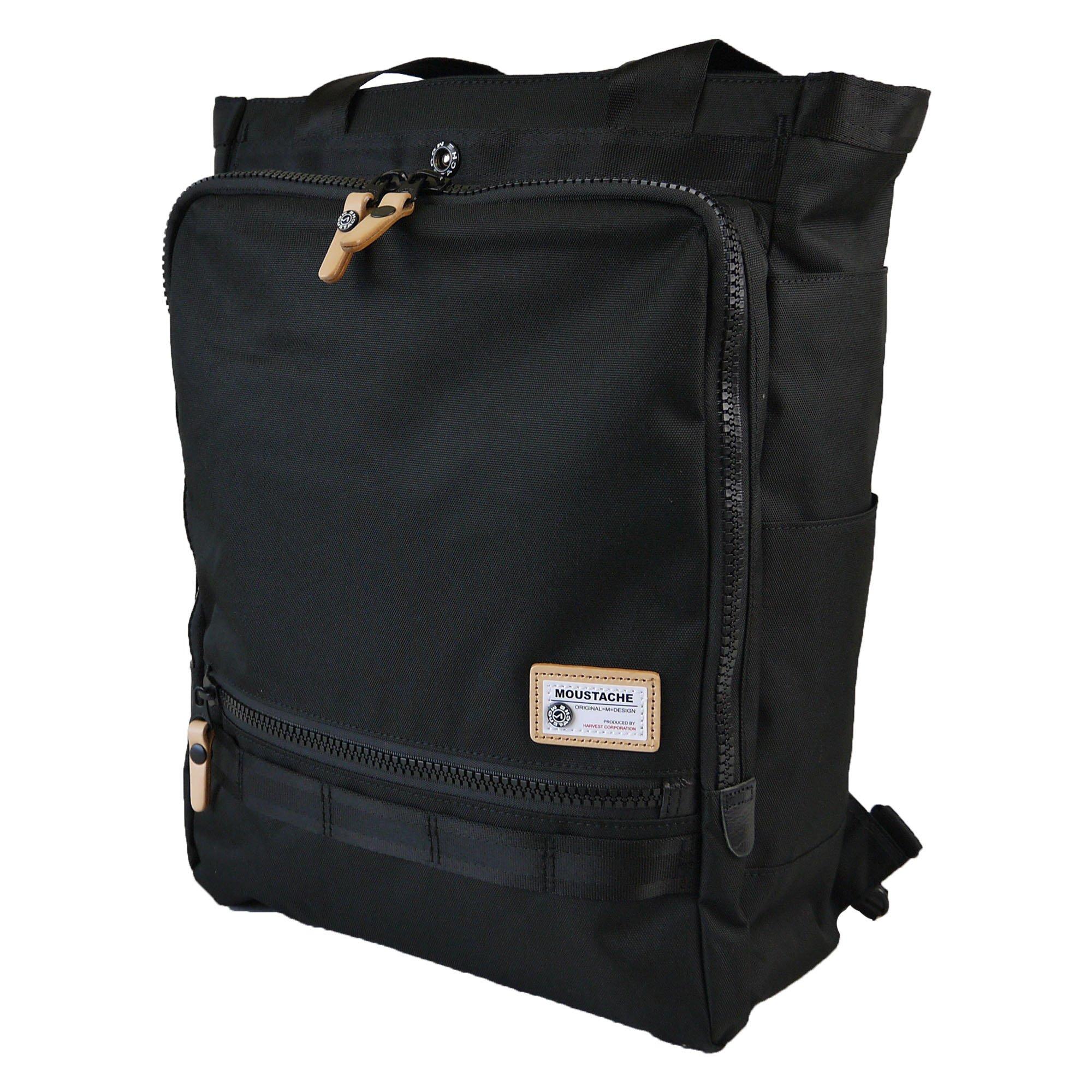 

On 2WAY Backpack Black [Kaban Souko] [Moustache Time] JKA-2011 чорний