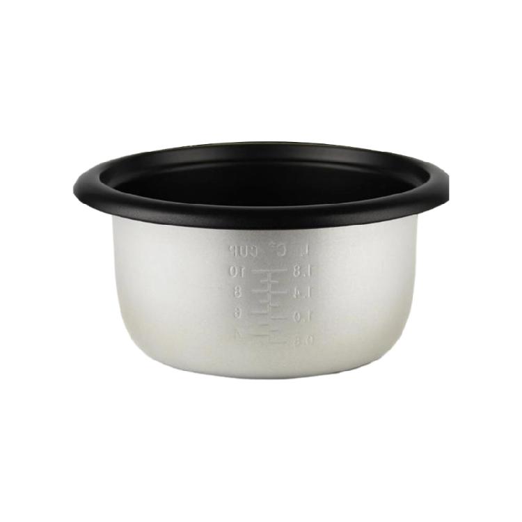 Olla Interior para Arrocera de Aluminio Reemplazo de Revestimiento para Arrocera Eléctrica Olla de Cocción Antiadherente Olla para Hornear Fácil de Limpiar