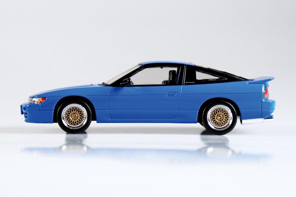 Aoshima Bunka Kyozai Rakupura Snap Kit Initial D SilEighty Scale Plastic Model Kit Co., Ltd. (AOSHIMA) No. CM-5 Mako's 1/32