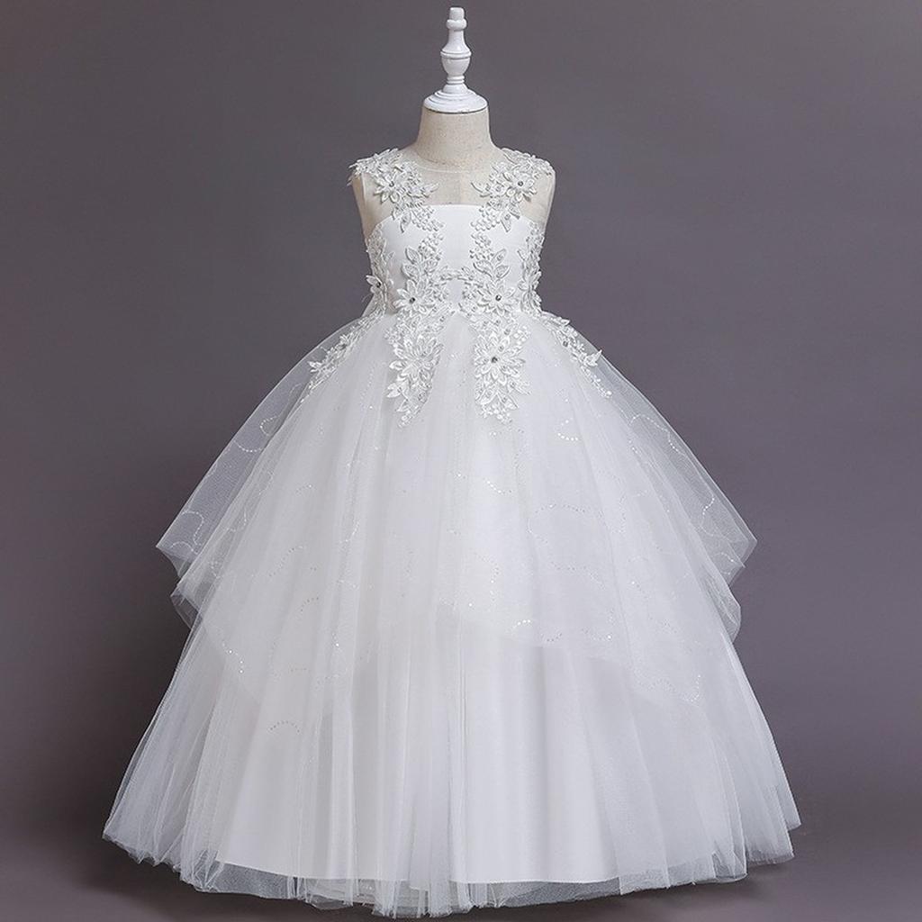 Girls Princess Gown Performance