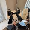 Large Capacity Trendy Bow New Fashion Polka Dot Tote Single Shoulder Underarm Women's Bag Commuting