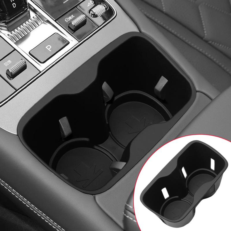 For BYD Sealion 07 EV 2024-2025 Car Centre Console Cup Holder Cup Holder Storage Tray Central Water Organizer Black