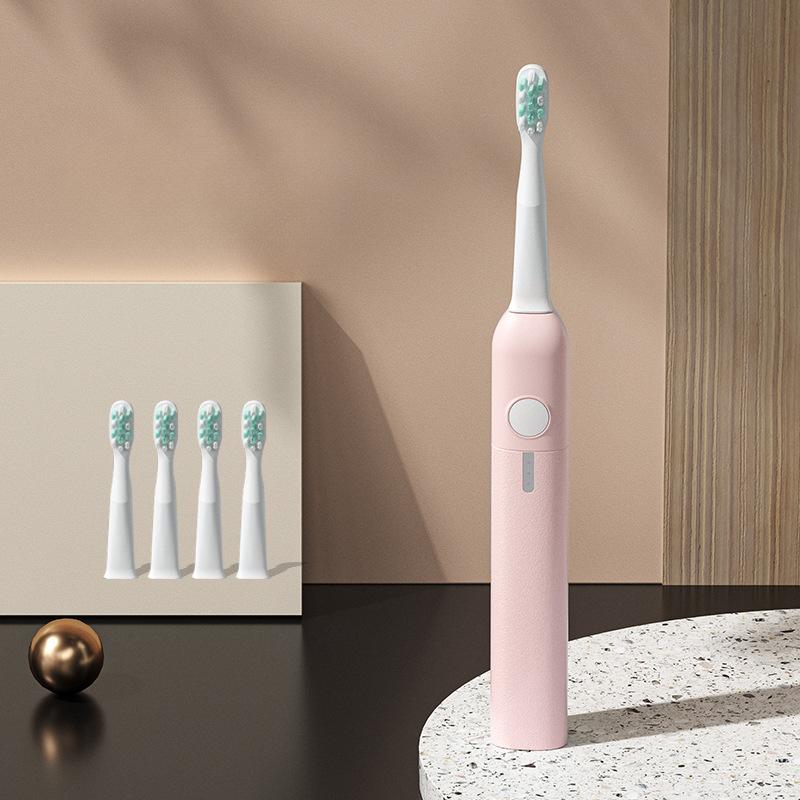 Sonic Electric Toothbrush, Soft-bristled Waterproof Rechargeable Sonic Toothbrush Adult Gifts