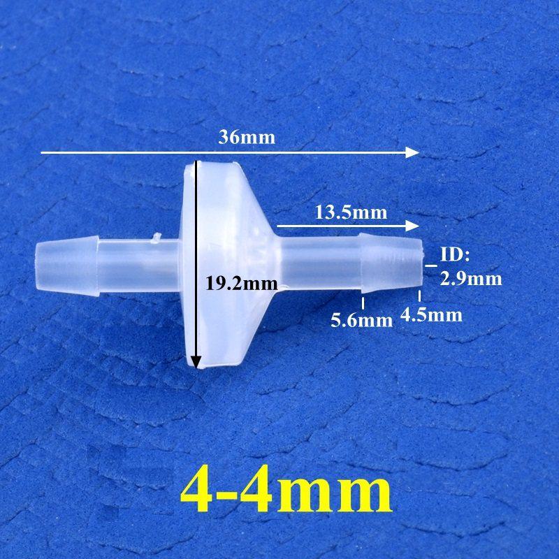 Plastový zpětný ventil s ostnem - Malý zpětný uzávěr pro vodu a kapaliny