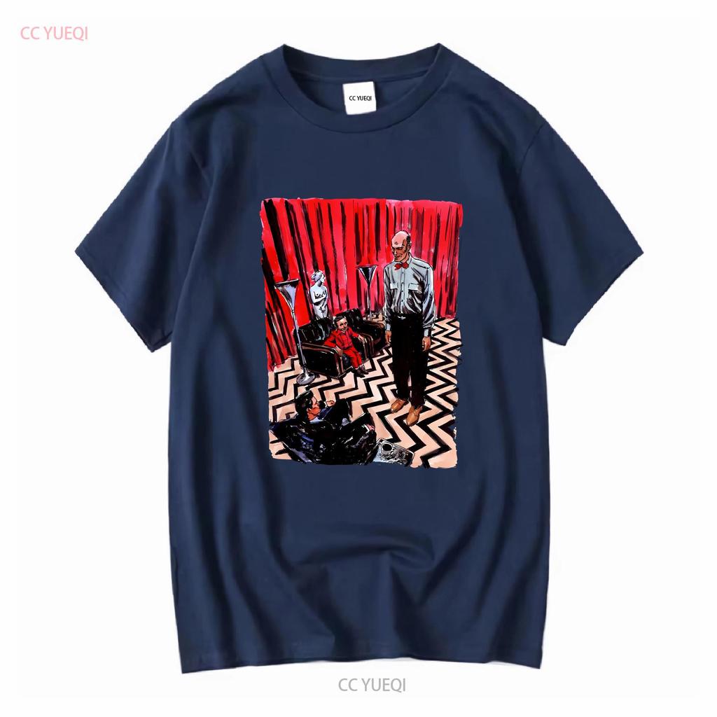 T-shirt Twin Peaks vintage Lavata Unisex Traspirante Alla moda Elegante Top Per l'Uso Quotidiano Casual Versatile Comodo Morbido