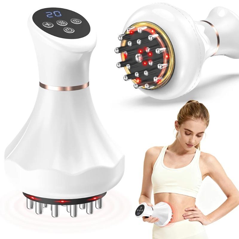 2026 New Lymphatic Drainage Massager & Anti-Cellulite Tool, Body Sculpting Machine with Heat Vibration Soothing Pulse for Legs Arms Hips