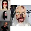 Strašidelná latexová halloweenská maska ducha pro cosplay děsivé rekvizity pro strašidelný dům