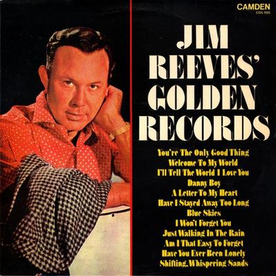 LP Record JIM REEVES - Jim Reeves' Golden Records CDS1145 Camden UK Rock Used