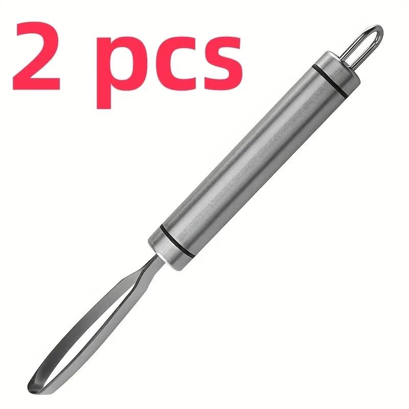 Stainless Steel Mango Quick Corer Multifunctional Meat Remover Kitchen Gadget Pineapple Corer Fruit Knife Peeling Knife Cooking
