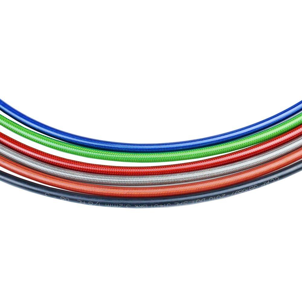 Geflochtene Bremsleitung Motorrad Bremsölkabel Motorrad Bremsschlauch Hydraulische Bremsleitungen