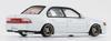 BM CREATIONS Scale Toyota Corolla 1996 AE100 Pearl Fiber Hood RHD Finished Model 1/64 White/Carbon