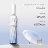Fully Automatic, Enlarged, Reinforced, and Thickened Gradient Umbrella for Women, Dual-Use for Sun and Rain, Large Size for Men, Sun Protection, Uv