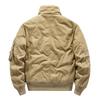 Veste d'hiver rembourrée en coton pour homme, grande taille, col en agneau rembourré, manteau pour homme