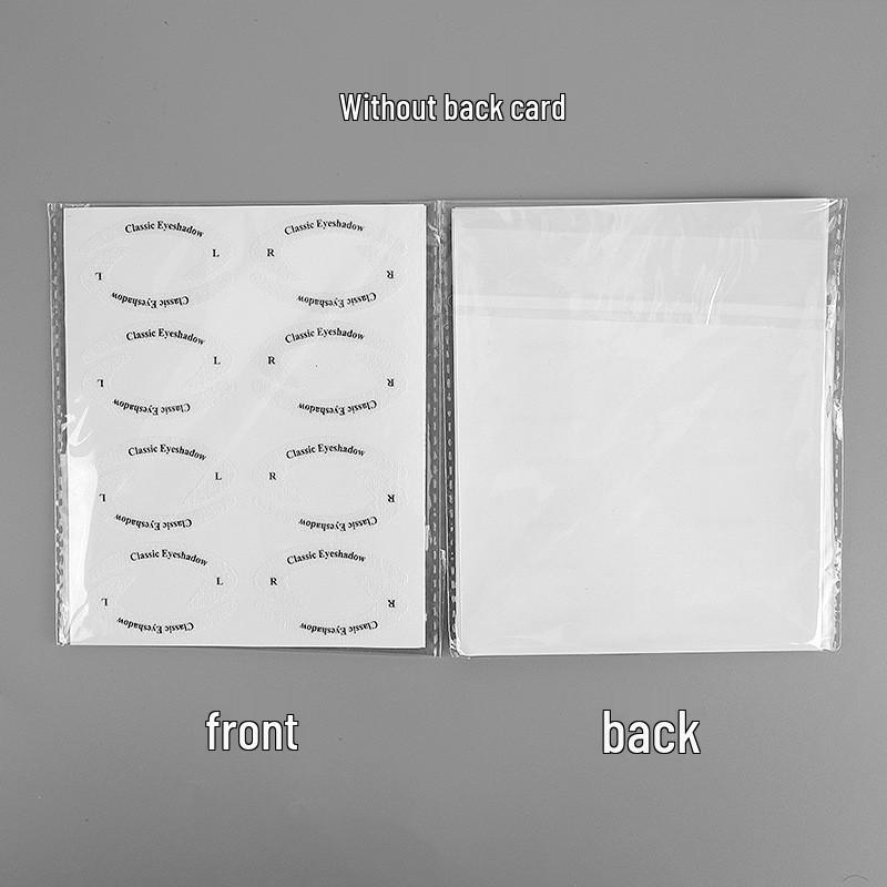 

European & American Style Eye Makeup Stickers: Eye Shadow & Eyeliner in Nude Shades - Beauty Tools