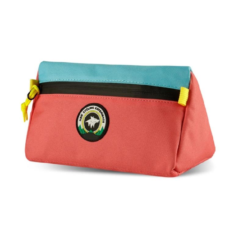 Сумка на руль велосипеда, Сумка на руль беговела, Водонепроницаемая сумка для велосипеда 2.0 л, Передняя сумка на раму велосипеда, Сумка через плечо розовый