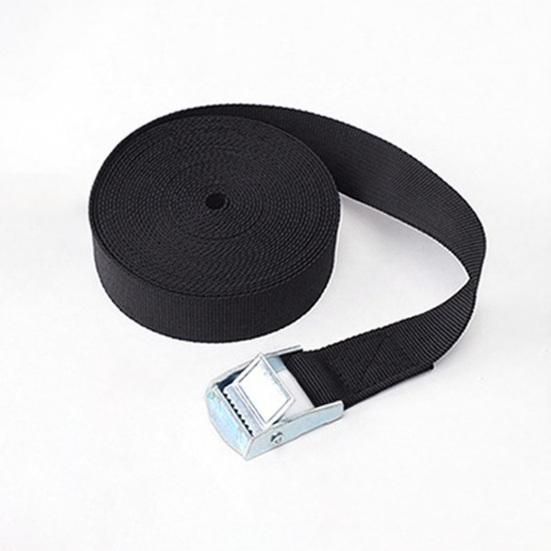 Cintas de Amarração Laranja de Alta Resistência com Fivela de Cames, Alças de Retenção Ajustáveis, Alças de Fixação Fácil, Liberação Rápida