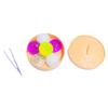 NEW 6Pcs Mini Dumplings With Steamer Bun Squeezable Toys Set Soft Stress Relief Crystal  Fidget Sensory Toy Party Favors Gift