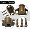 Cabinet Catches Circular Door Latch Magnetic Furniture Door Stopper Magnetic Furniture Door Stopper Zinc Alloy Hardware