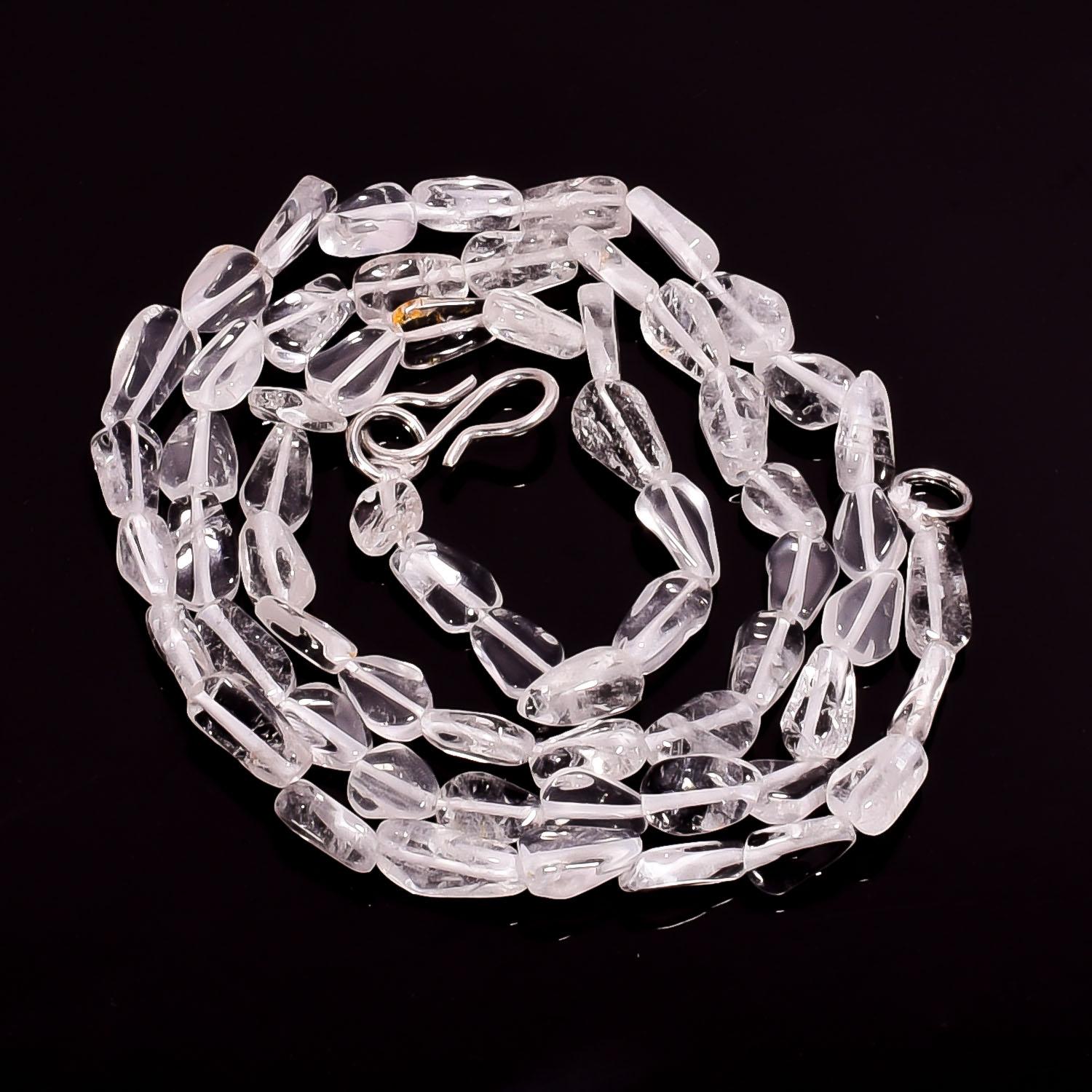 

Натуральный Кристалл Драгоценный Камень Груша Гладкие Бусины Ожерелье 17 UB-3506 UB-3506