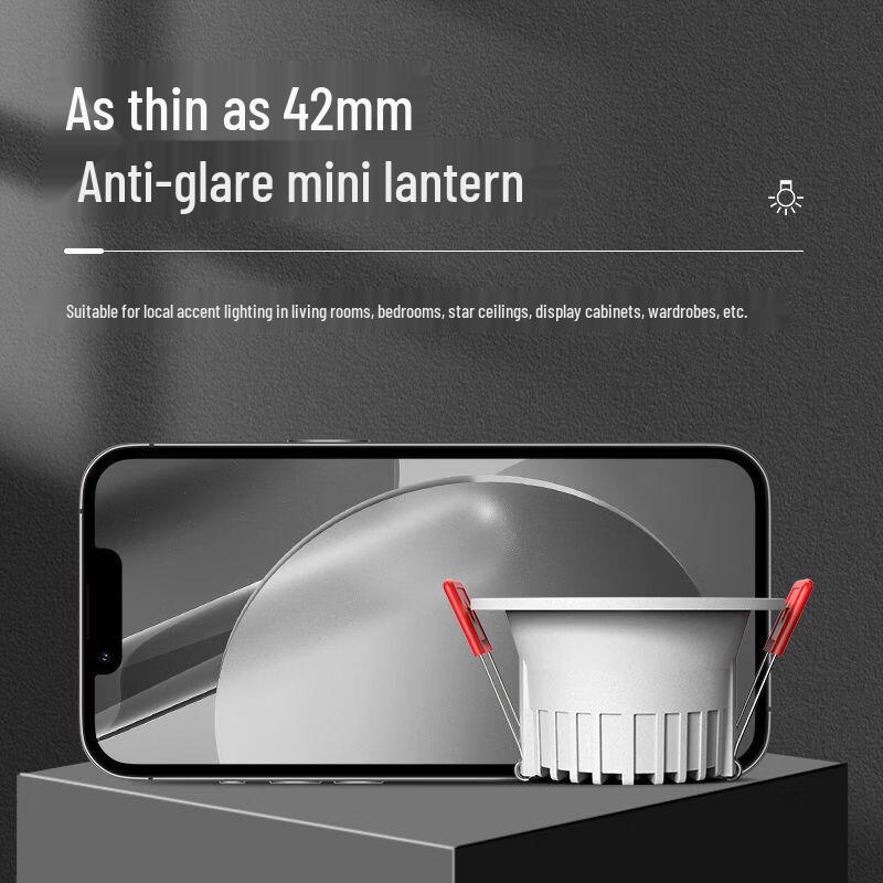 Meng Pao 3W Warm Light Recessed LED Downlight