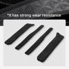 For MITSUBISHI Delica Mini Ek Cross/EV/Wagon/space Car Door Sill Protect Carpet Floor Mats Foot Pads Non-Slip Pad 4pcs/Set