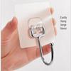 JINGRUIXIANG Large Punch-Free Adhesive Hooks