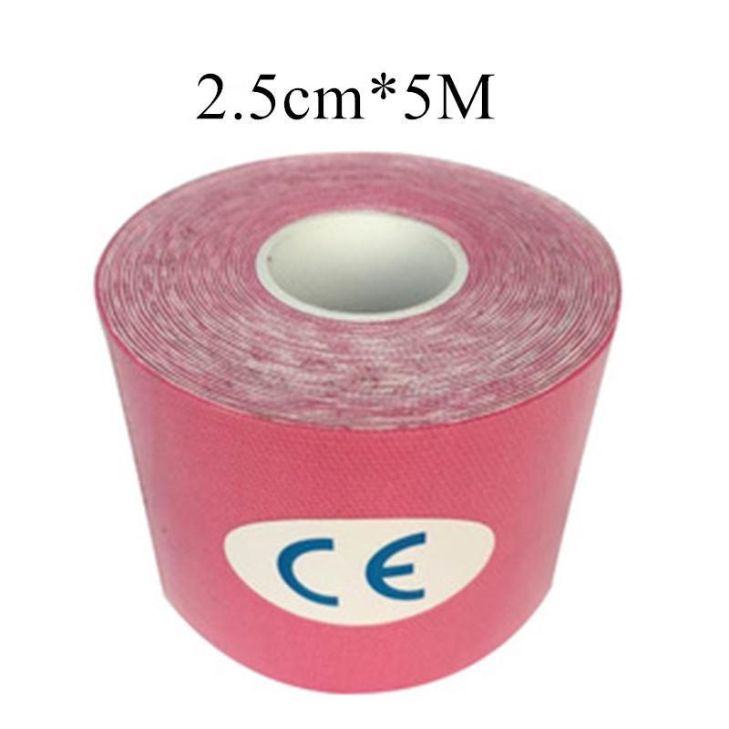 Nastro Sportivo Kinesiologia 3 Pezzi 5cm X 5m - Elastico E Impermeabile Per Supporto Muscolare (Spalla, Ginocchio)