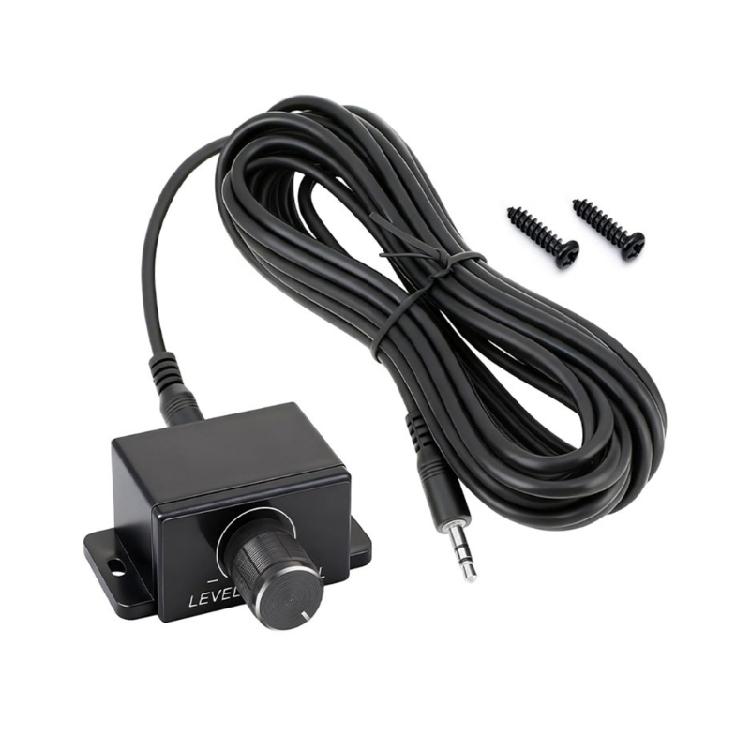 Vehicle Audios Controller Knob Car Amplifier Volumes Regulator AUX Volumes Knob Quick Install Bass Subwoofer Adjuster