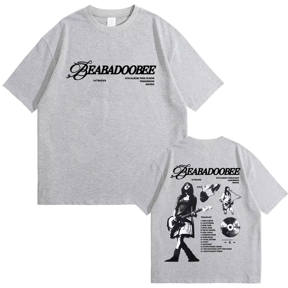 

Beabadoobee This Is How Tomorrow Moves Tour T-shirts Men Women Hip Hop Fashion Oversized Streetwear T-shirts 3XL