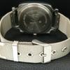 OROLOGIO DA UOMO VINTAGE SVIZZERO A CARICA MANUALE QUADRANTE ROSSO RISTRUTTURATO a707280-1