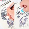 0.5mm Gel Ink Pen Rollerball Ink Straight Liquid Gels Pen Roller Pen Refill Writing Liquid Ink Quick-Drying Pen Refills