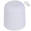 White Masking Rosette Headliner Cover Ceiling Lamp