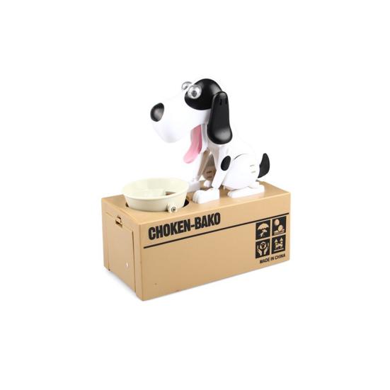 Robotic Dog Pengar Spara Box Automatisk Mynt Spargris Penglåda Barn leksak present
