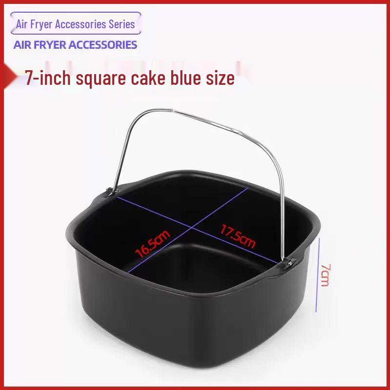 

Round & Square Cake Baking Mold Set for Air Fryers