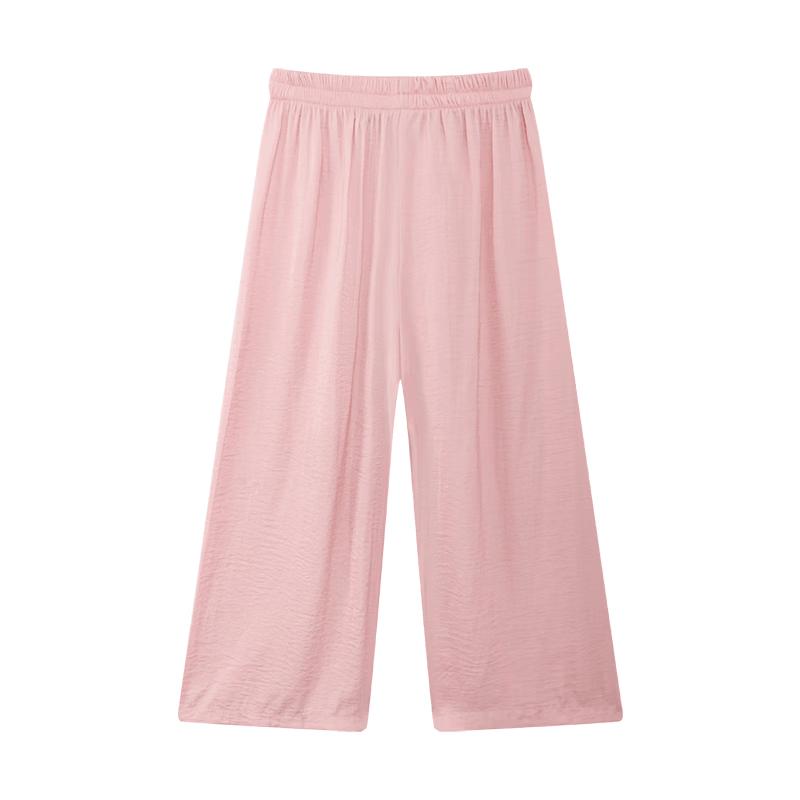 Zuo Xi Girls  Summer Lightweight Wide-Leg Pants 110
