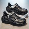 Hole shoes men's 2025 new summer breathable sports leisure men's light stepping on shit feeling soft bottom wading bag head drag