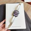 Suitable for Apple s11/10 Epoxy bracelet iwatch98765se female Huawei GT6 watch with Xiaomi 9pro