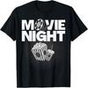 Cooles Filmnacht-Design für Männer Frauen Kino Filmliebhaber T-Shirt