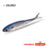 HHONOREAL  100mm 12g Floating Soft Plastic Fishing Lures Artificial Pinfish Lure with Inner Laser Color
