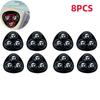 Self Adhesive Caster Mini Swivel Wheels Universal Stainless Steel Wheel 360° Rotation Pulley for Furniture Trash Can Bins