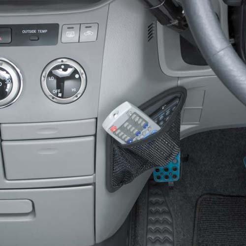 Napolex Genuine Feel Mesh Pocket Accessory Storage Compatible with Slightly